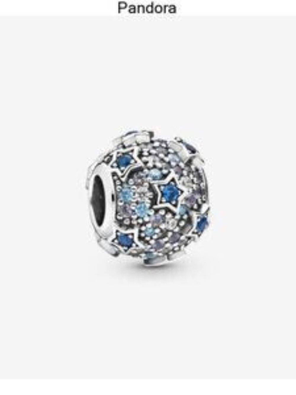 Elevated Stars Pav?? Pandora Charm